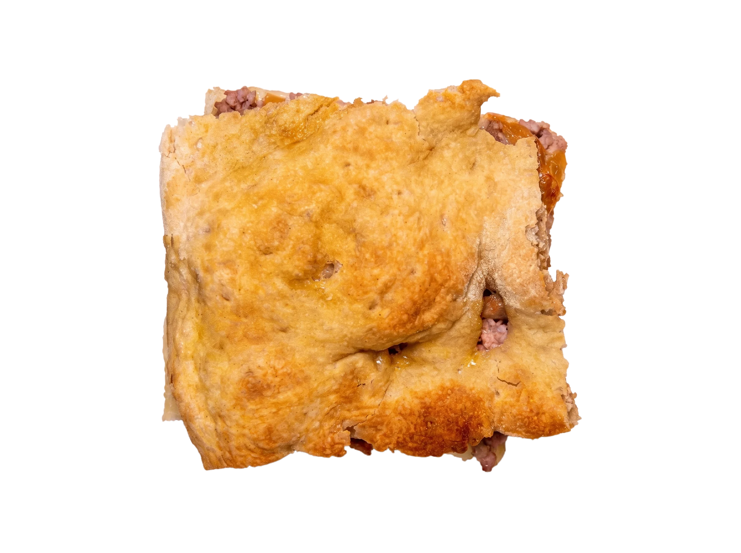 Spaccata purè, cipolla e salsiccia